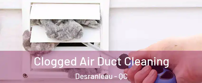  Clogged Air Duct Cleaning Desranleau - QC