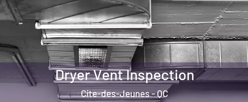  Dryer Vent Inspection Cite-des-Jeunes - QC