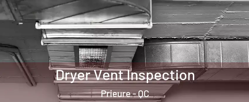  Dryer Vent Inspection Prieure - QC