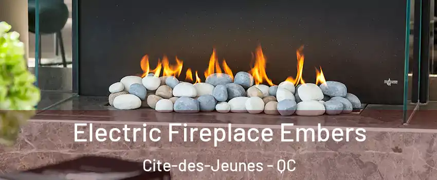  Electric Fireplace Embers Cite-des-Jeunes - QC