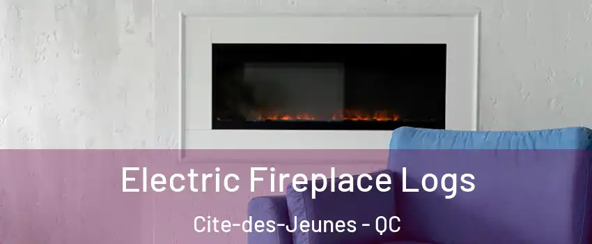  Electric Fireplace Logs Cite-des-Jeunes - QC
