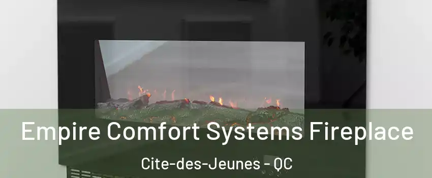 Empire Comfort Systems Fireplace Cite-des-Jeunes - QC