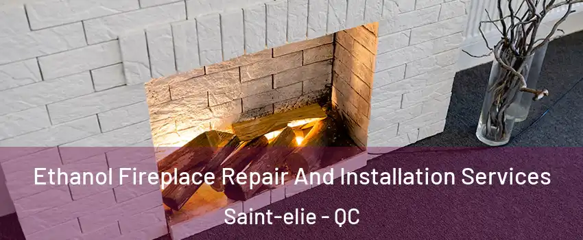 Ethanol Fireplace Repair And Installation Services Saint-elie - QC