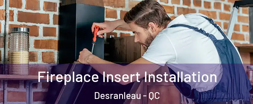  Fireplace Insert Installation Desranleau - QC