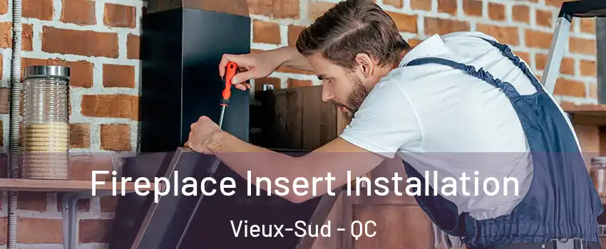  Fireplace Insert Installation Vieux-Sud - QC
