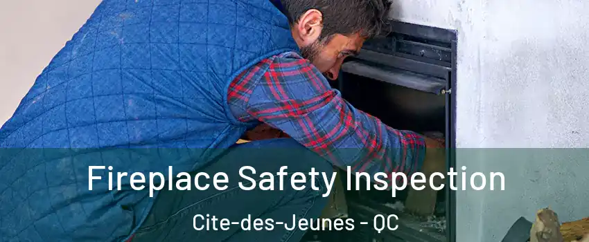  Fireplace Safety Inspection Cite-des-Jeunes - QC