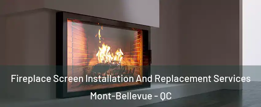  Fireplace Screen Installation And Replacement Services Mont-Bellevue - QC