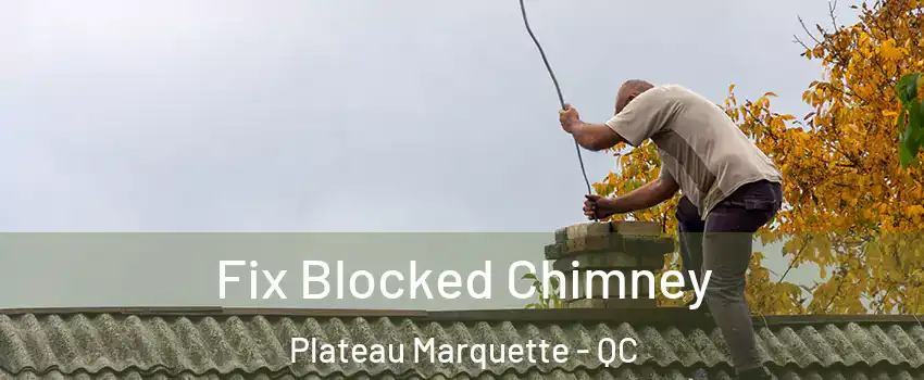  Fix Blocked Chimney Plateau Marquette - QC