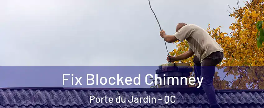  Fix Blocked Chimney Porte du Jardin - QC