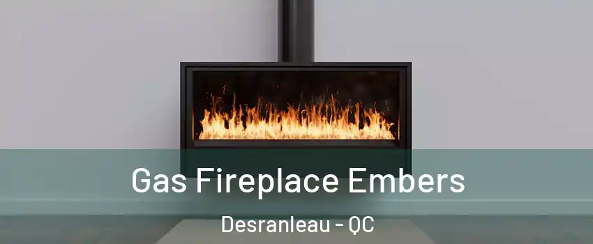  Gas Fireplace Embers Desranleau - QC