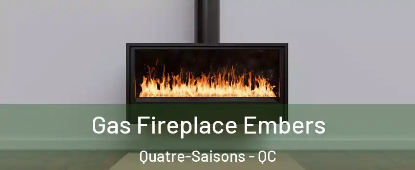  Gas Fireplace Embers Quatre-Saisons - QC