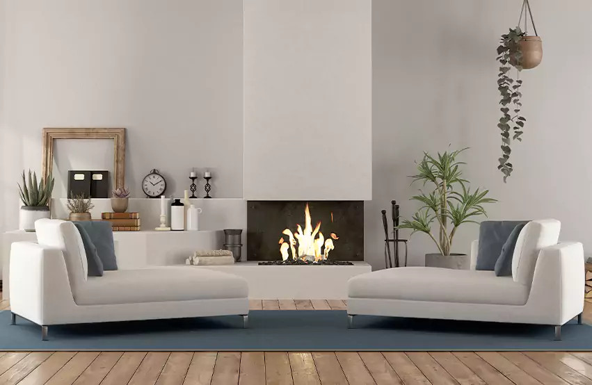 Custom Fireplace Design in Sherbrooke, QC