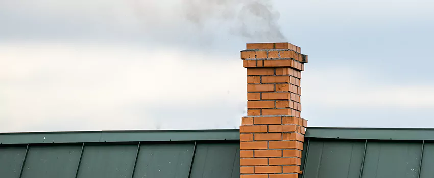 Commercial Brick Chimney Installation in Sherbrooke, Quebec