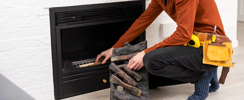 Metal Fireplace Installation in Sherbrooke, Quebec