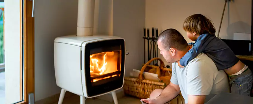 Morso Cast Iron Fireplace Insert Installation in Sherbrooke, QC