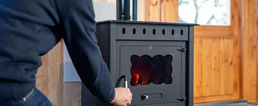 Pellet Stove Chimney Pipe Installation in Sherbrooke, QC