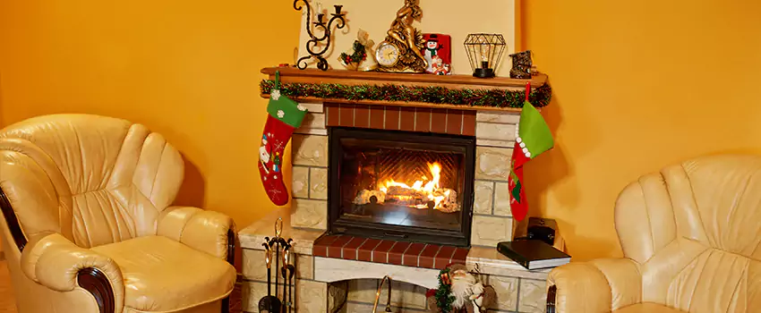 Fireplace Hearth Ideas in Sherbrooke, Quebec