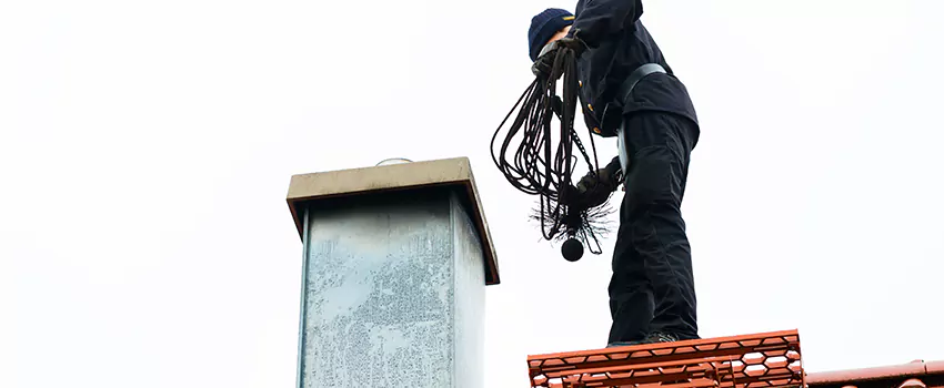 Gas Fireplace Flue Cleaning in Sherbrooke, Quebec