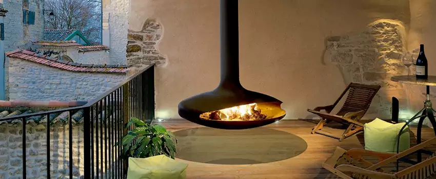 Bioethanol Hanging Fireplace Installation Services in Sherbrooke, QC