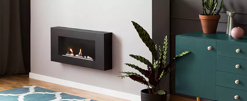Ortal Island Fireplace Installation in Sherbrooke, Quebec 