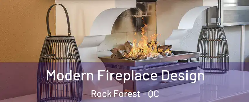  Modern Fireplace Design Rock Forest - QC