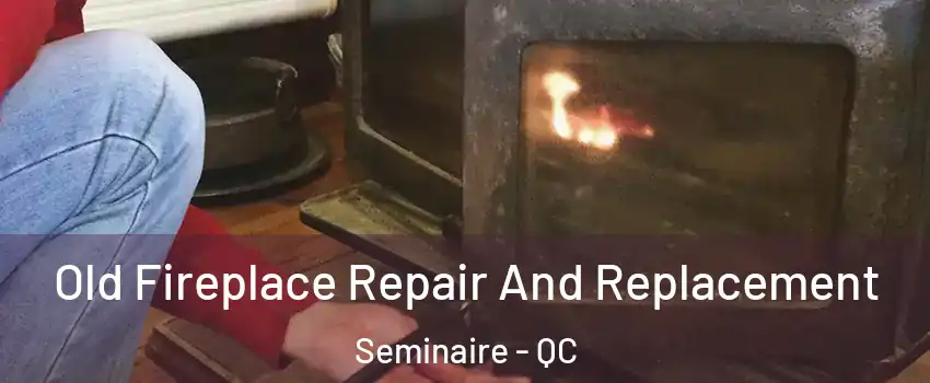  Old Fireplace Repair And Replacement Seminaire - QC