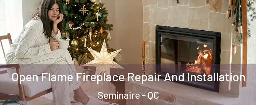  Open Flame Fireplace Repair And Installation Seminaire - QC