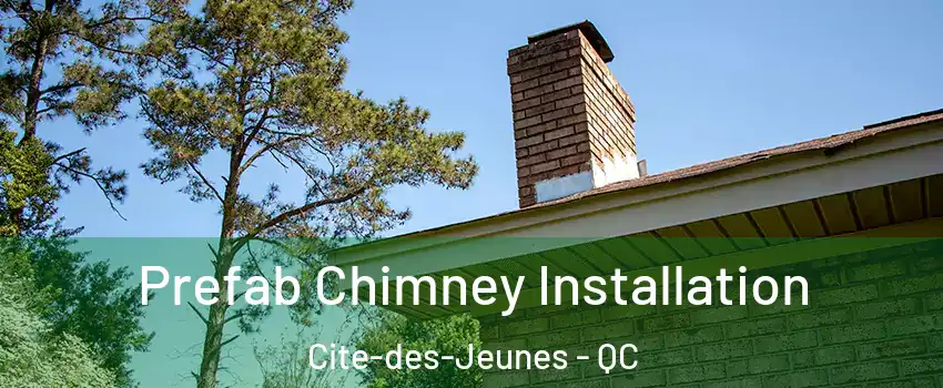  Prefab Chimney Installation Cite-des-Jeunes - QC